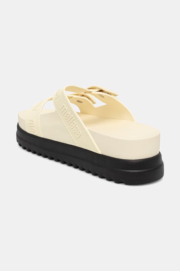 Obuća Melissa natikače ženske COZY M LOVER PLATFORM AD M.35977.BF783 zlatna