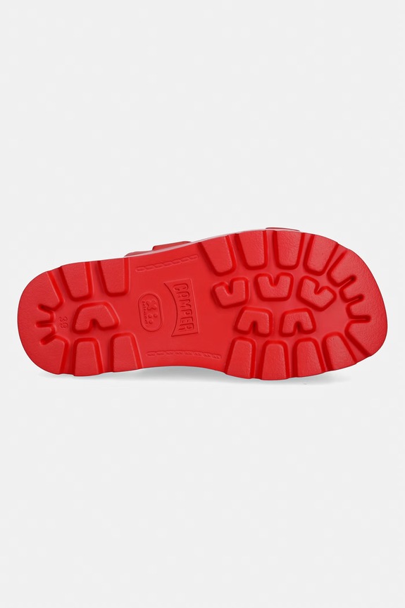 Camper klapki damskie Brutus Sandal K201792.003 czerwony