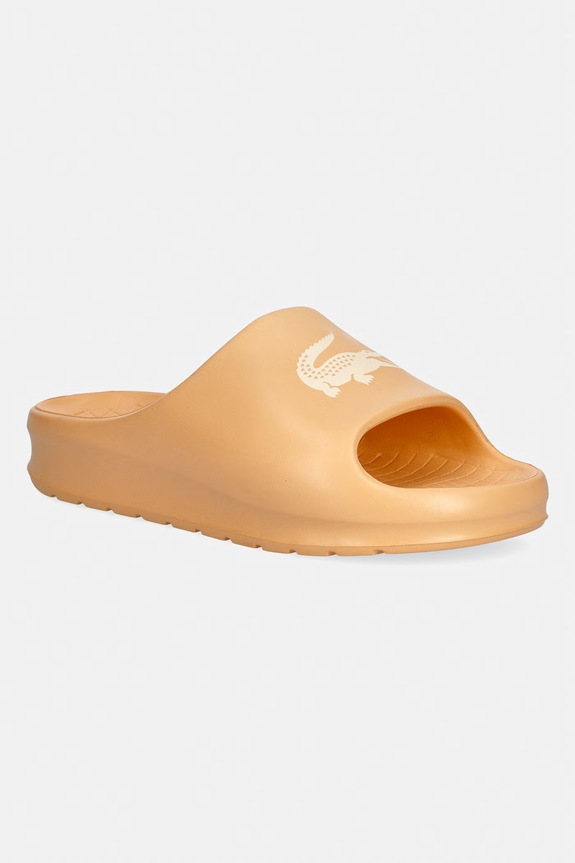 Lacoste klapki basenowe damskie SERVE SLIDE 2.0 żółty 50CFA0023.LY2