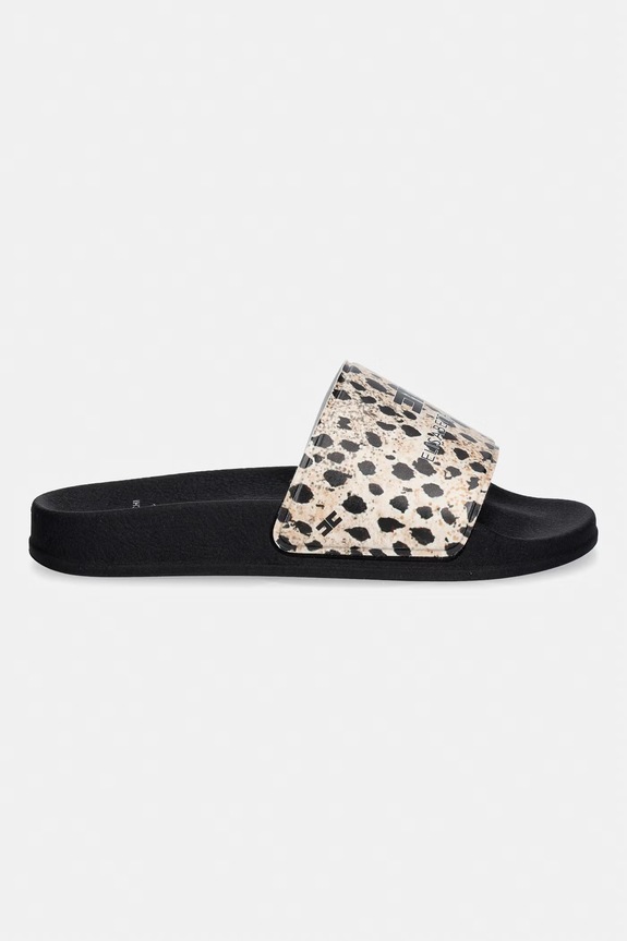 Elisabetta Franchi klapki dziecięce F4A0.E0608 beżowy SS26
