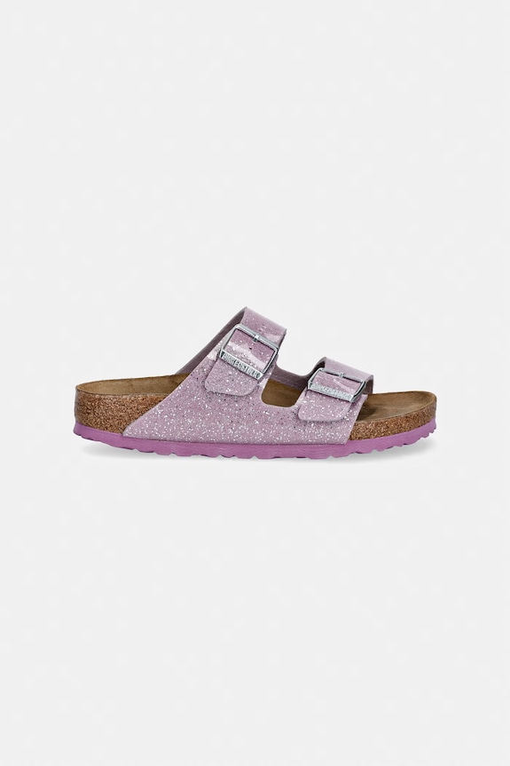 Birkenstock otroški natikači Arizona K BF Cosmic Sparkle 1031766.36.39 vijolična SS26