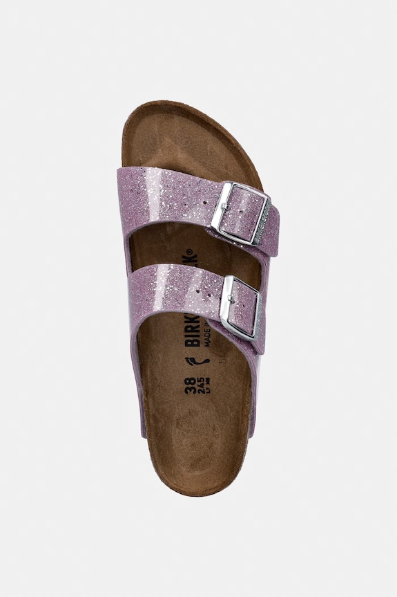 Birkenstock otroški natikači Arizona K BF Cosmic Sparkle vijolična 1031766.36.39