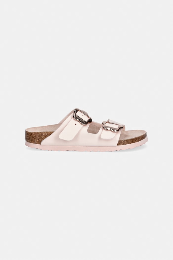 Birkenstock papuci copii Arizona Kids Flower Buc. BF 1031703.36.39 roz SS26