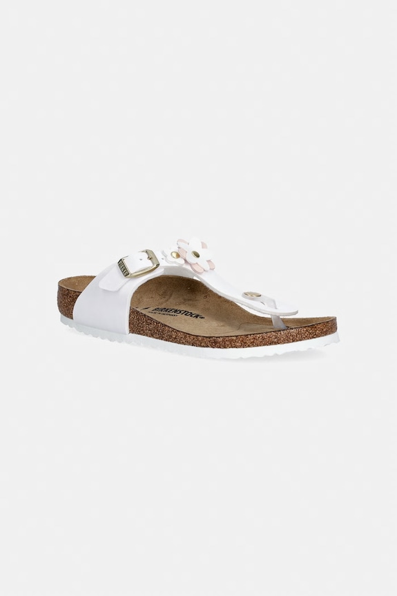 Birkenstock japanke za djecu Gizeh Kids Flowers BF bijela 1029532.34.35