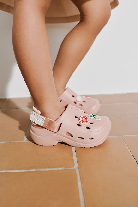 Παιδικές παντόφλες Liewood Milas Sandals ροζ LW19659.G.PPY2