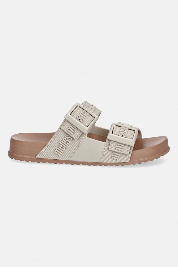 Melissa klapki dziecięce COZY SLIDE M LOVER INF M.37576 beżowy SS26