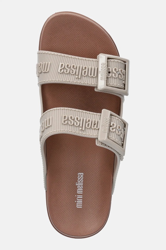 Melissa klapki dziecięce COZY SLIDE M LOVER INF beżowy M.37576