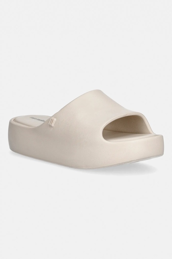 Melissa klapki dziecięce FREE PLATFORM SLIDE INF beżowy M.37805