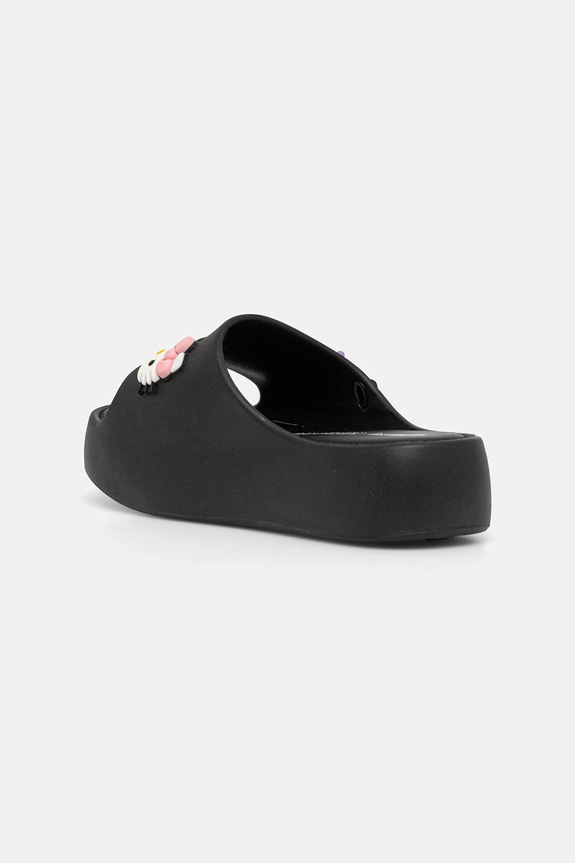 Melissa klapki dziecięce FREE PLATFORM SLIDE + czarny M.37875