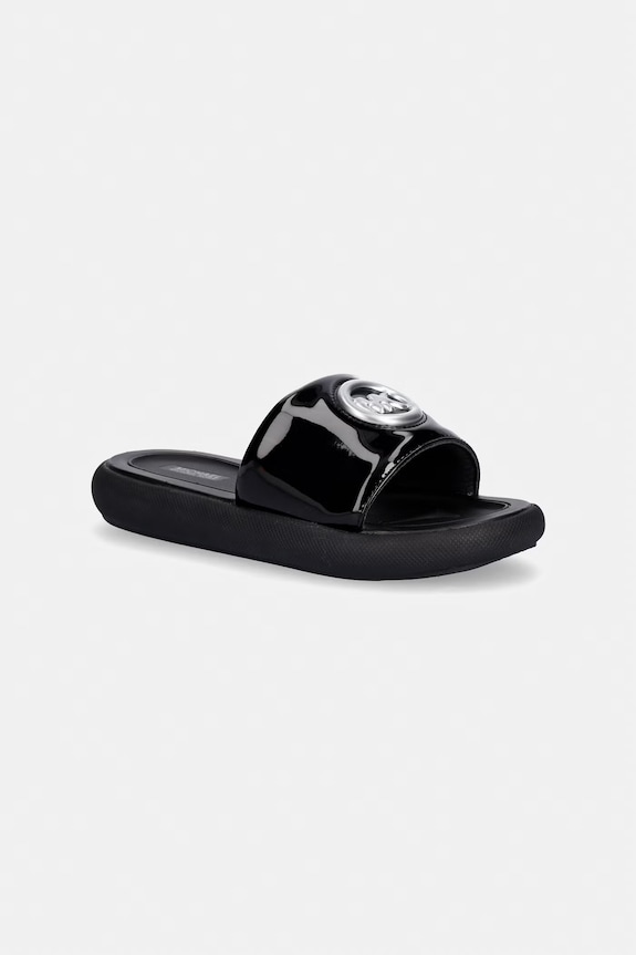 Michael Kors klapki dziecięce RAELYNN BUBBLE czarny MK03835001