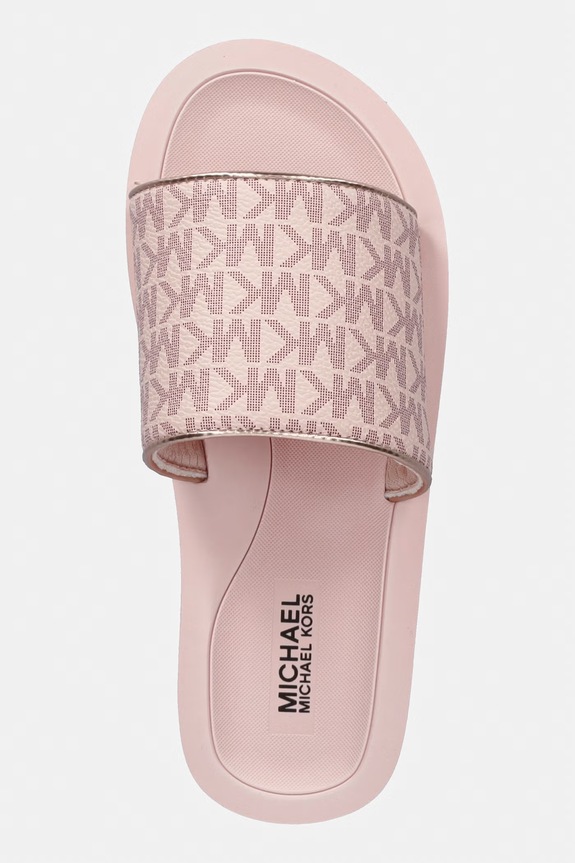 Michael Kors klapki dziecięce TEAGAN MERRICK 2 różowy MK03823680