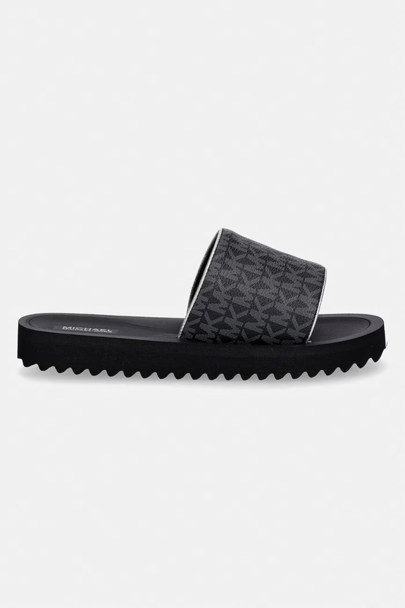 Michael Kors klapki dziecięce TEAGAN MERRICK 2 MK03823001 czarny SS26
