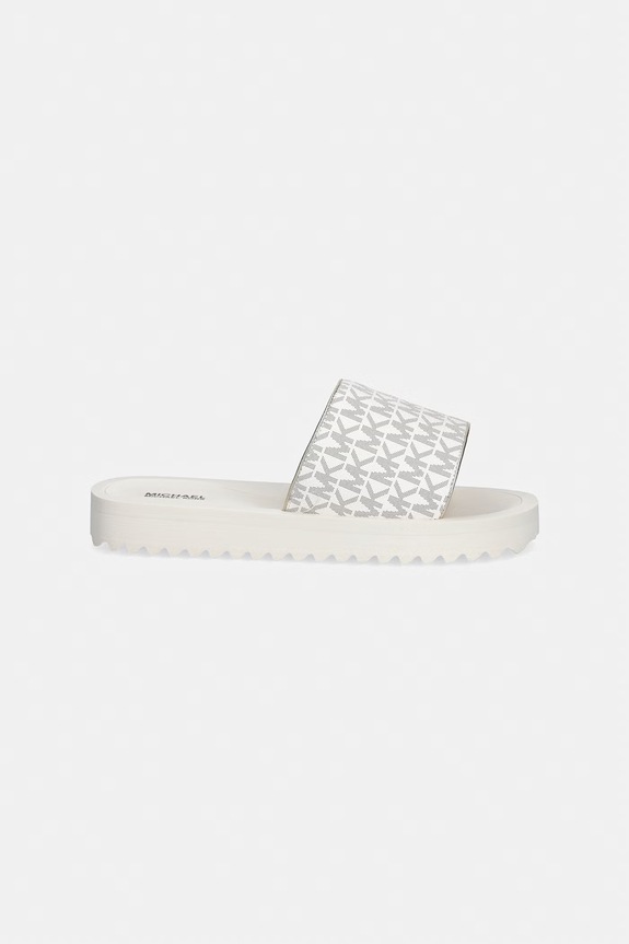 Michael Kors șlapi copii TEAGAN MERRICK 2 MK03823256 bej SS26
