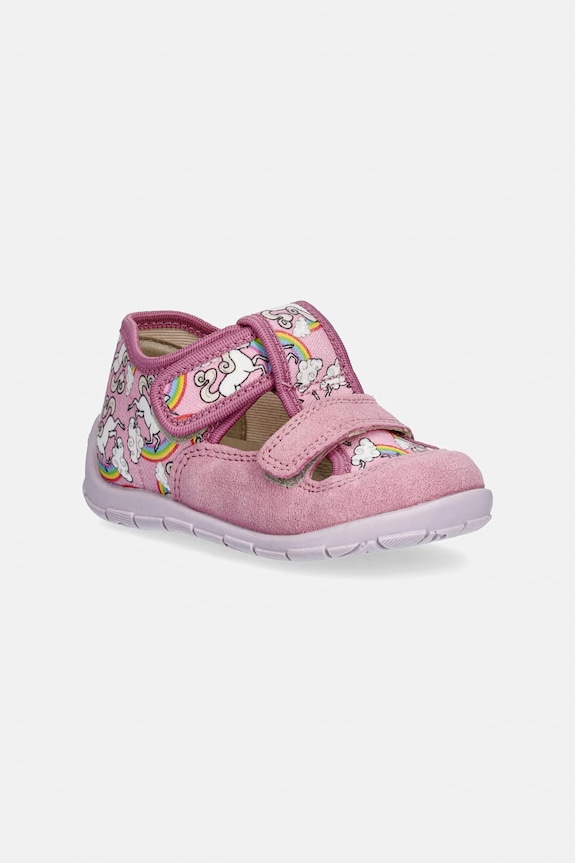 Froddo kapcie dziecięce CLASSIC SLIPPERS różowy G1700412.21.24.G