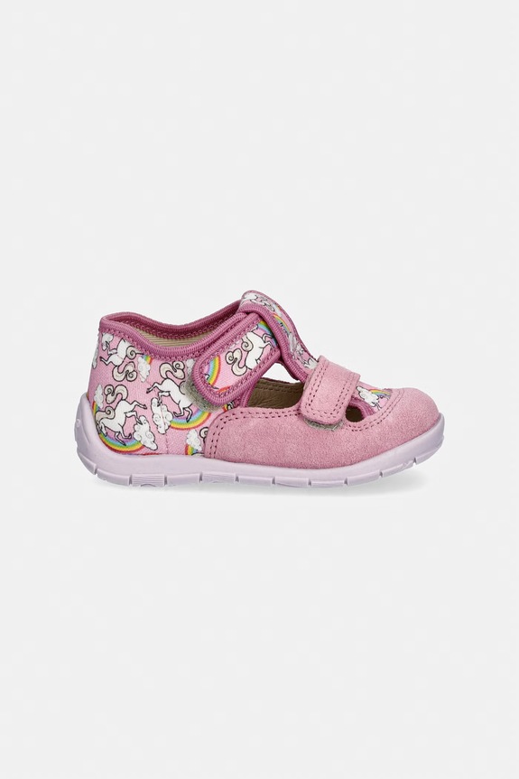 Froddo kapcie dziecięce CLASSIC SLIPPERS G1700412.21.24.G różowy SS26