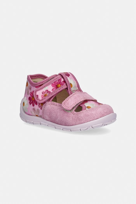 Froddo kapcie dziecięce CLASSIC SLIPPERS różowy G1700412.21.24.G
