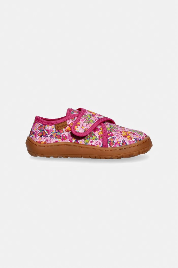 Detské papuče Froddo BAREFOOT SLIPPERS G1700438.20.24.G ružová SS26