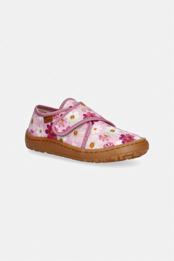 Froddo kapcie dziecięce BAREFOOT SLIPPERS różowy G1700438.25.30.G