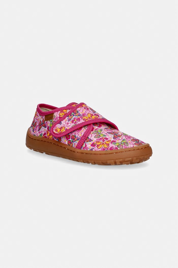 Froddo παιδικές παντόφλες BAREFOOT SLIPPERS ροζ G1700438.25.30.G