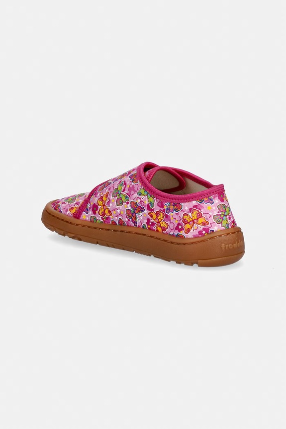 Κοριτσίστικα Froddo παιδικές παντόφλες BAREFOOT SLIPPERS G1700438.25.30.G ροζ