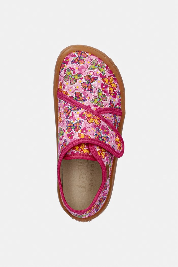 Froddo παιδικές παντόφλες BAREFOOT SLIPPERS ροζ G1700438.25.30.G