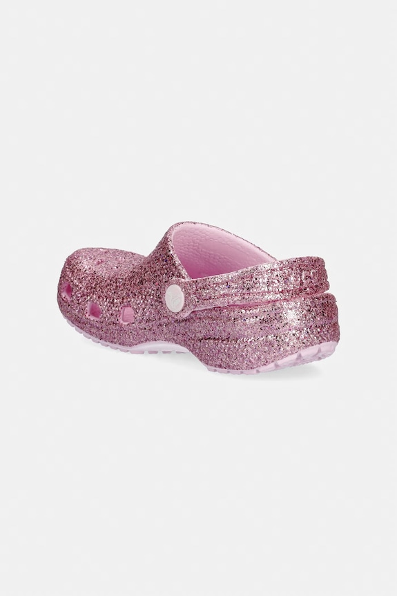 Dievča Detské šľapky Crocs CLASSIC CHUNKY GLITTER CLOG K 211939.CROCS.CLASSIC.CH ružová