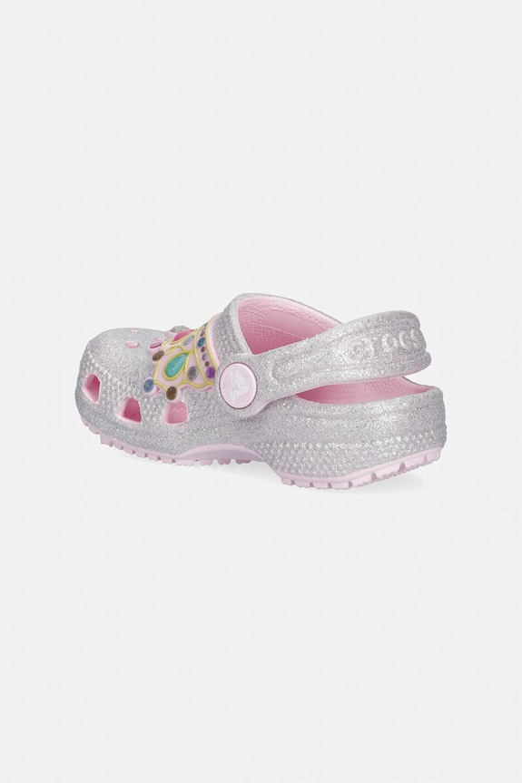 Fete Crocs papuci cu degetele acoperite copii CLASSIC IAM PRINCESS CLOG T 212516.CROCS.CLASSIC.IA roz