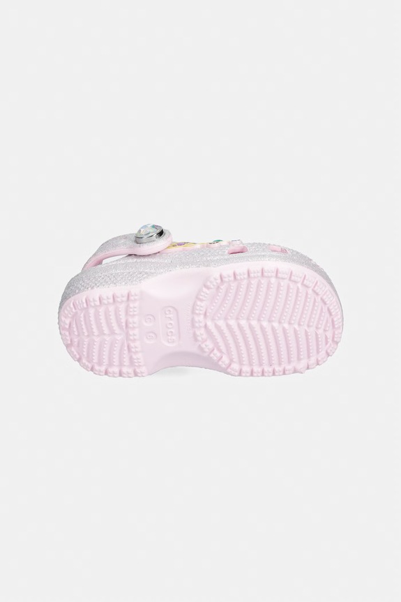 Crocs papuci cu degetele acoperite copii CLASSIC IAM PRINCESS CLOG T 212516.CROCS.CLASSIC.IA roz