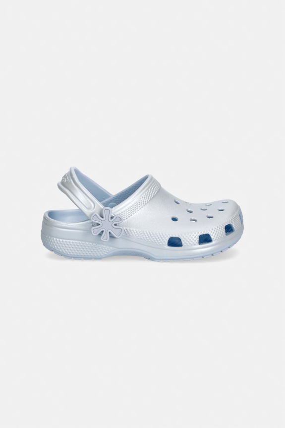 Crocs șlapi copii CLASSIC PEARL SHINE CLOG K 212814.CROCS.CLASSIC.PE albastru SS26