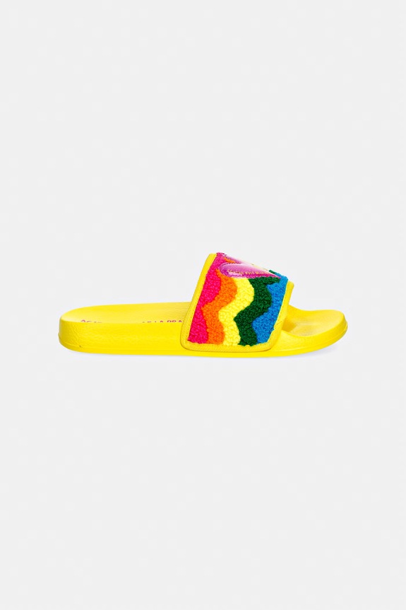 Agatha Ruiz de la Prada klapki dziecięce 262990 żółty SS26