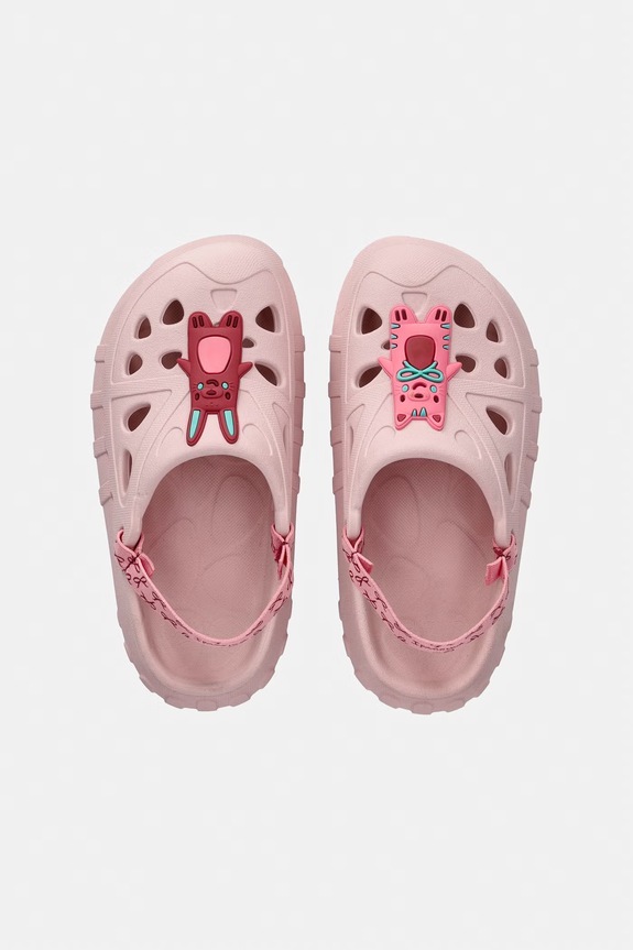Ipanema klapki z zakrytymi palcami dziecięce CUDDLY BABY 83858.BQ163 różowy SS26