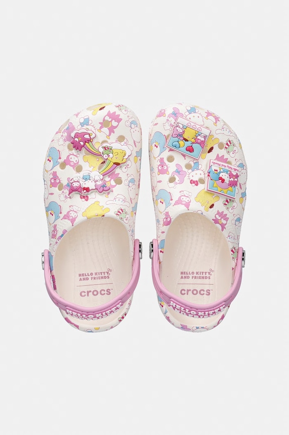 Crocs klapki dziecięce CLASSIC HKF PASTEL CLOG K 212685.CROCS.CLASSIC.HK beżowy SS26