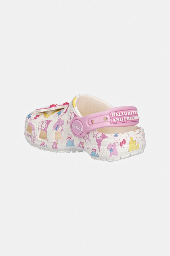 Dziewczynka Crocs klapki dziecięce CLASSIC HKF PASTEL CLOG T 212686.CROCS.CLASSIC.HK beżowy