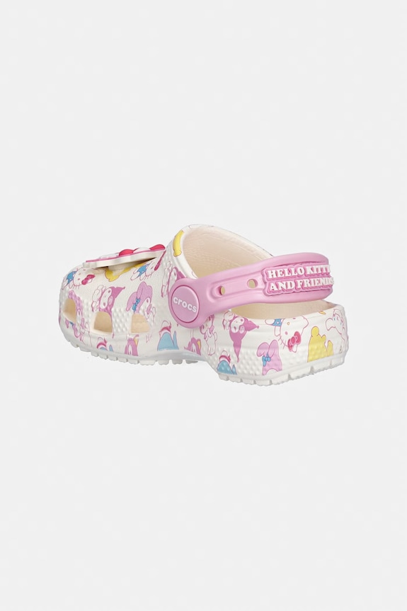 Dziewczynka Crocs klapki dziecięce CLASSIC HKF PASTEL CLOG T 212686.CROCS.CLASSIC.HK beżowy