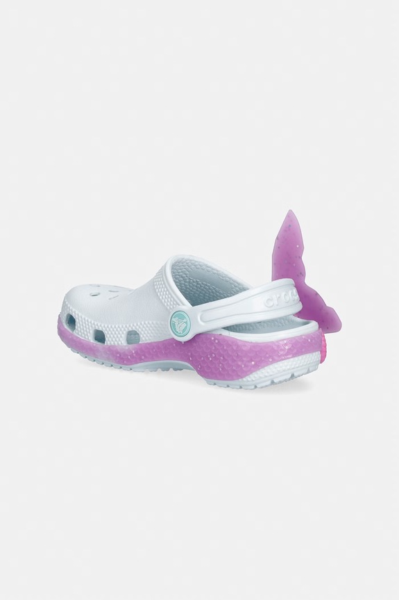 Dziewczynka Crocs klapki dziecięce CLASSIC IAM COLOR CHANGE MERMAID CLOG T 213189.CROCS.CLASSIC.IA niebieski