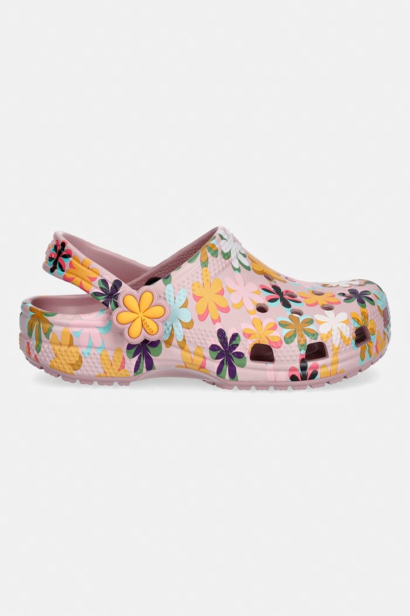 Crocs klapki dziecięce CLASSIC RETRO SUMMER CLOG K 213269.CROCS.CLASSIC.RE różowy SS26