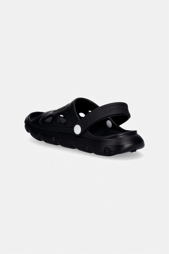 Chlapec Detské šľapky Calvin Klein Jeans V1XF.83326.30.35 čierna