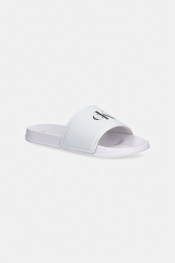 Calvin Klein Jeans klapki dziecięce biały V3X0.83333