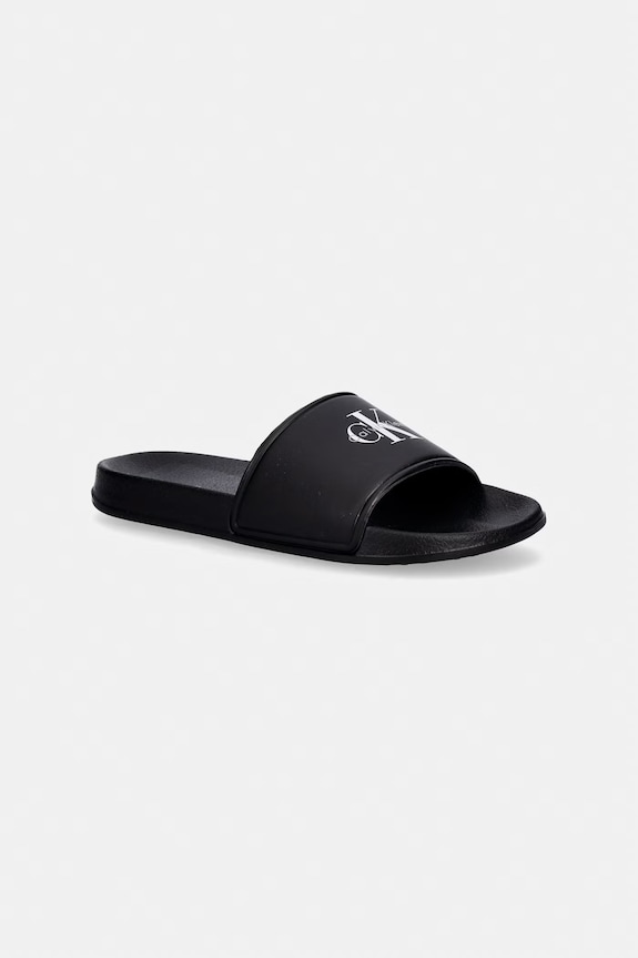 Calvin Klein Jeans klapki dziecięce czarny V3X0.83333
