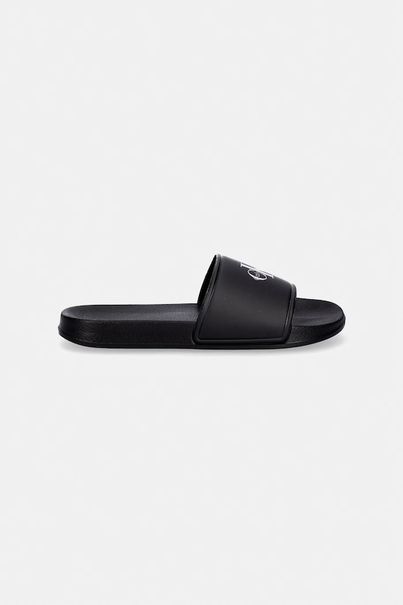 Calvin Klein Jeans klapki dziecięce V3X0.83333 czarny SS26