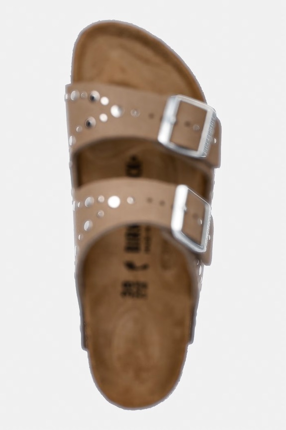 Birkenstock σαγιονάρες Παιδικές Arizona Rivets Kids μπεζ 1031708