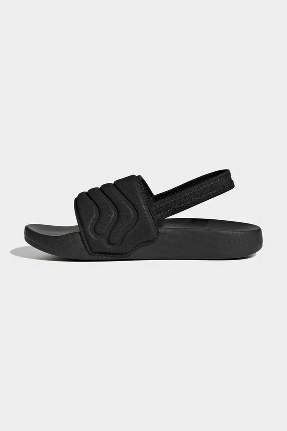 Παιδικές παντόφλες adidas ADILETTE ESTRAP 2.0 μαύρο HQ9197