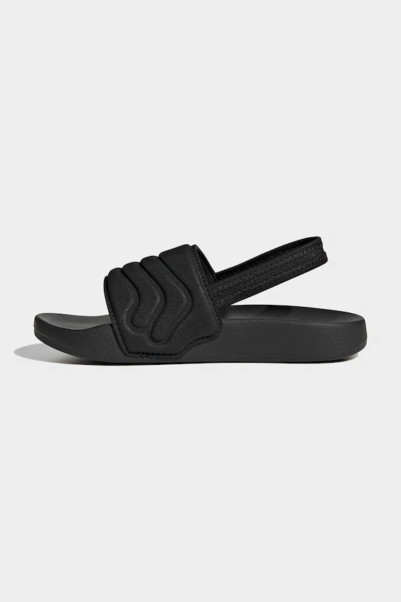 Παιδικές παντόφλες adidas ADILETTE ESTRAP 2.0 μαύρο HQ9197
