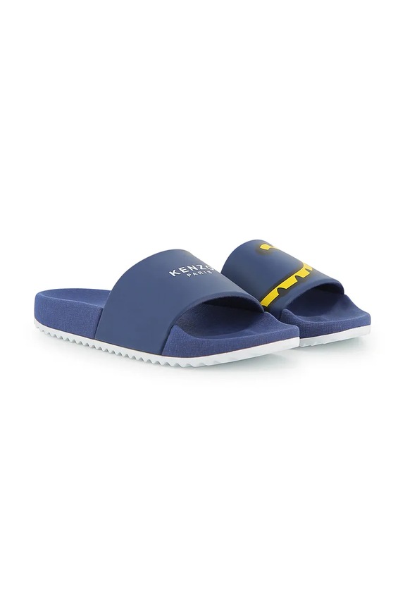 Kenzo Kids klapki dziecięce granatowy K61829