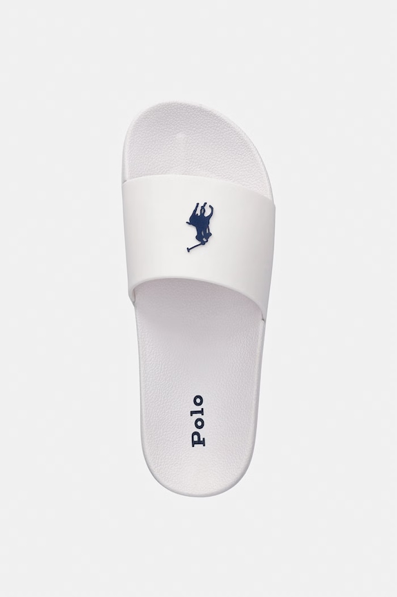 Polo Ralph Lauren klapki basenowe dziecięce LENNON biały RL04261101