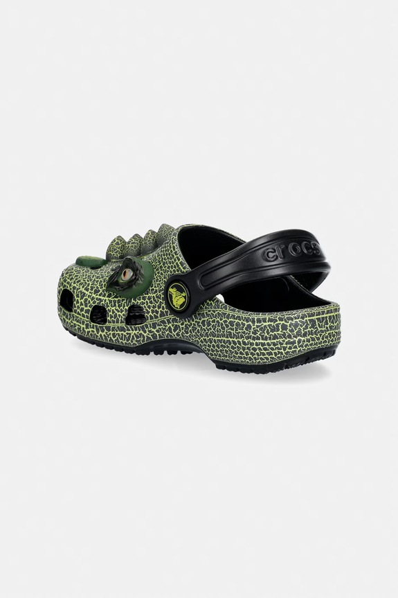 Băieți Crocs șlapi copii CLASSIC IAM SCARY DINO CLOG T KIDS 211372.CROCS.CLASSIC.IA verde