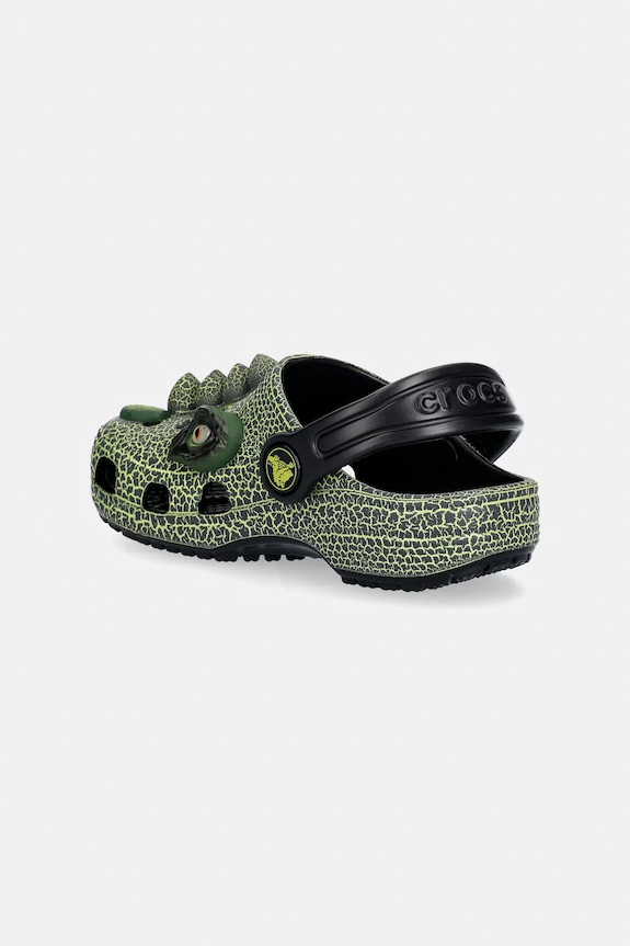 Băieți Crocs șlapi copii CLASSIC IAM SCARY DINO CLOG T KIDS 211372.CROCS.CLASSIC.IA verde
