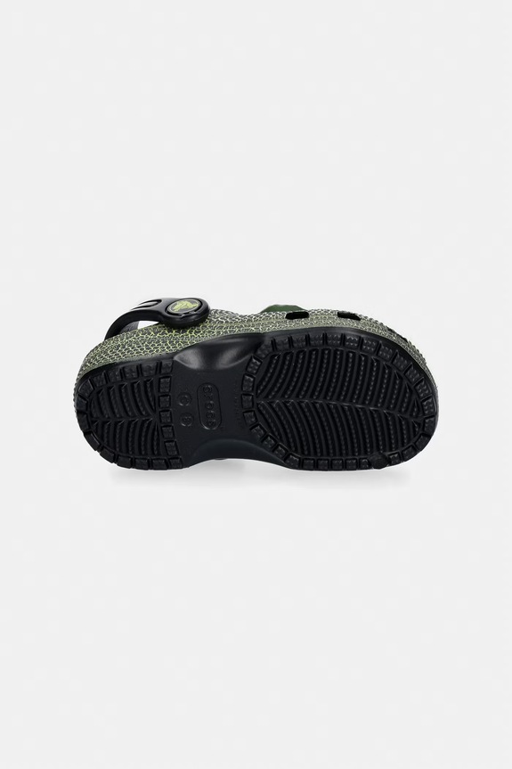 Crocs șlapi copii CLASSIC IAM SCARY DINO CLOG T KIDS 211372.CROCS.CLASSIC.IA verde