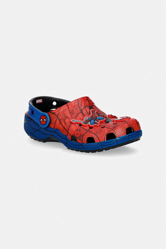 Crocs klapki dziecięce CLASSIC SPIDER WEB CLOG K czerwony 211409.CROCS.CLASSIC.SP