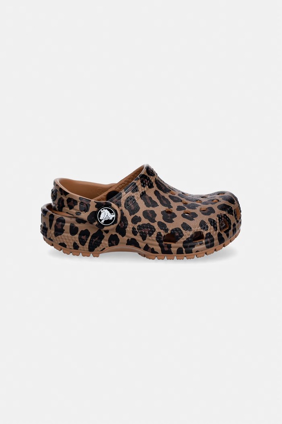 Detské šľapky Crocs CLASSIC ANIMAL CLOG T 211882.CROCS.CLASSIC.AN hnedá SS26